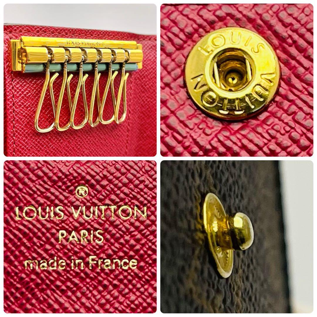 最新！ICチップ搭載　ルイヴィトン キーケース　ミュルティクレ　６　フューシャ