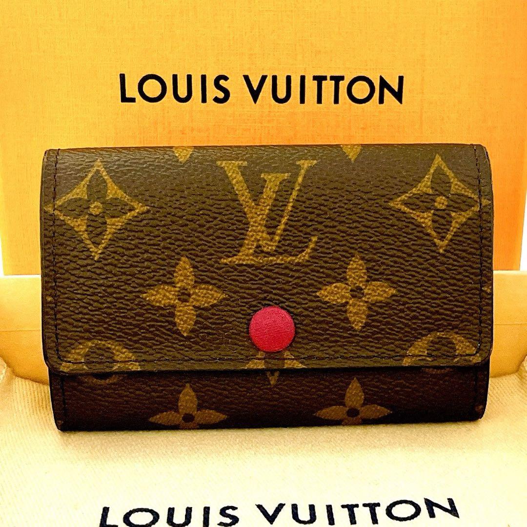 最新！ICチップ搭載　ルイヴィトン キーケース　ミュルティクレ　６　フューシャ