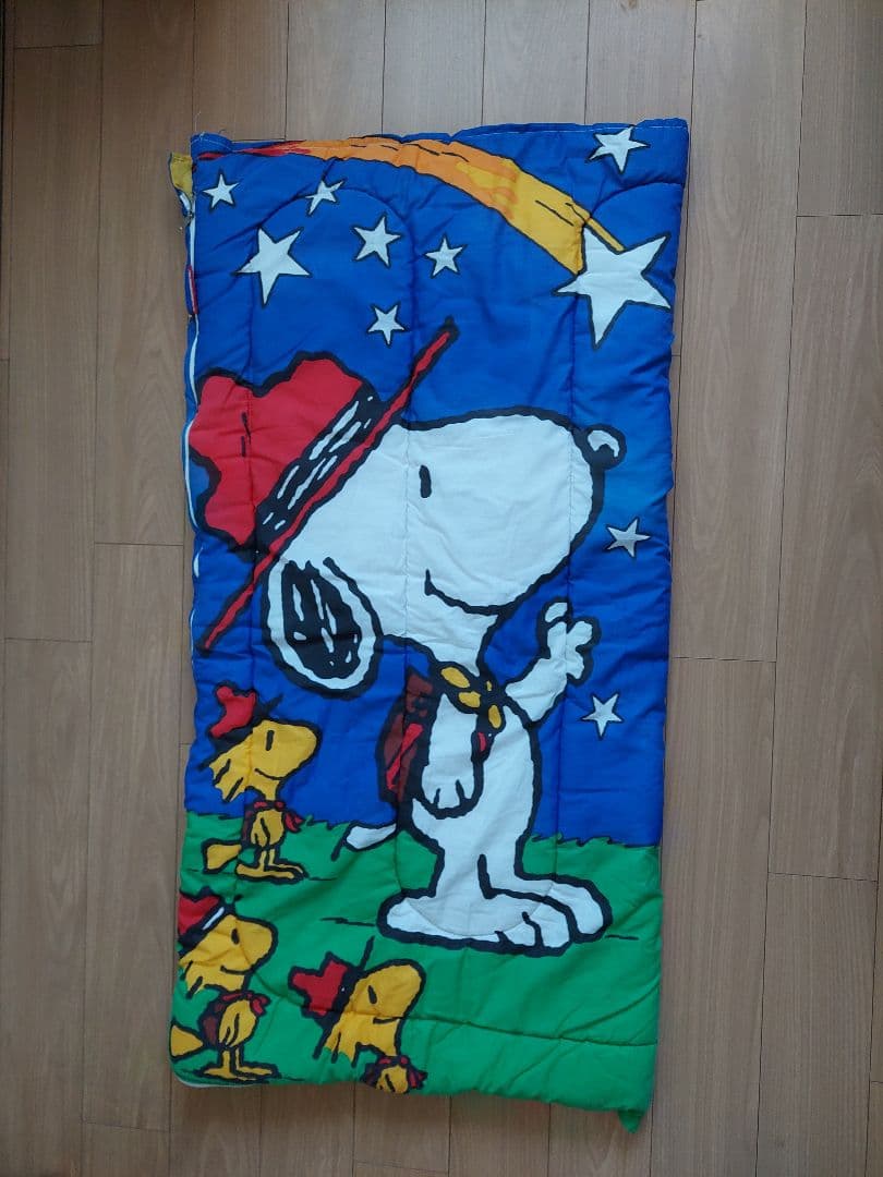 Coleman　寝袋　スヌーピー　キッズスリーピングバッグ　ヴィンテージ