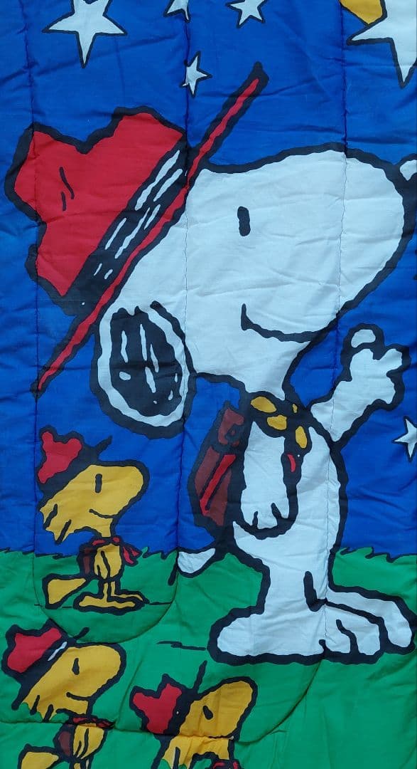 Coleman　寝袋　スヌーピー　キッズスリーピングバッグ　ヴィンテージ