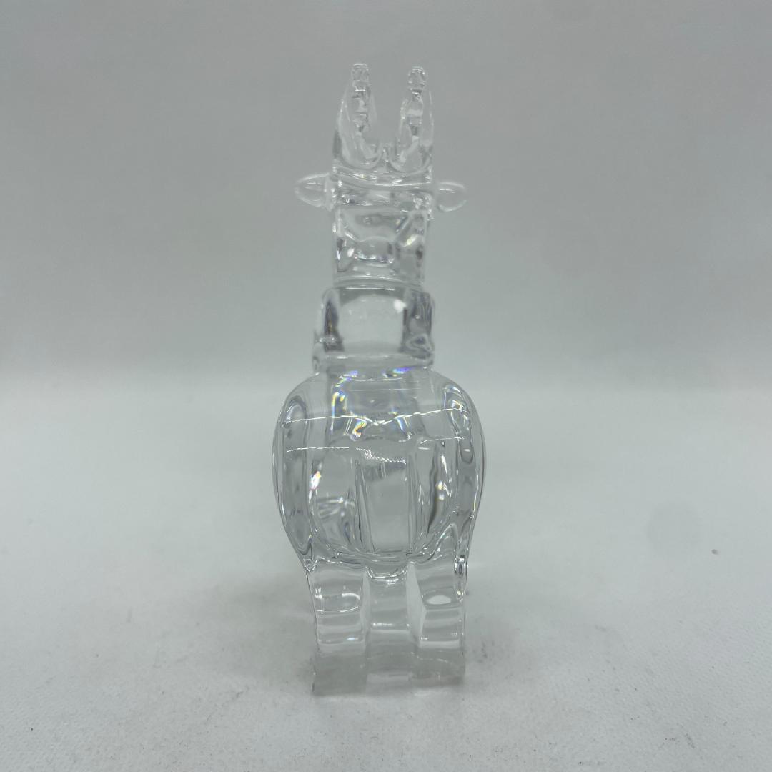 バカラ トナカイのクリスタル製置物 - メルカリ