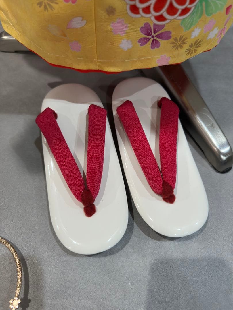 日本製　七五三　7歳　着物　フルセット　和装　和服