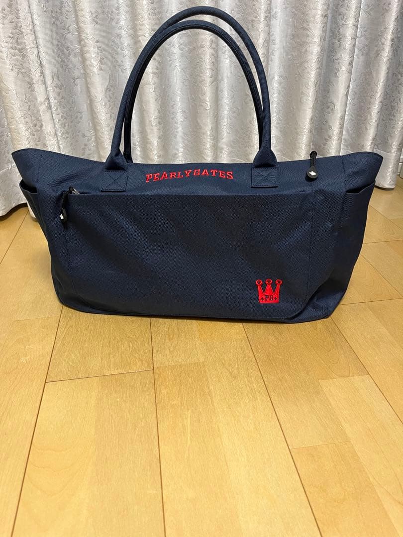 PEARLY GATES ネイビー ゴルフバッグ