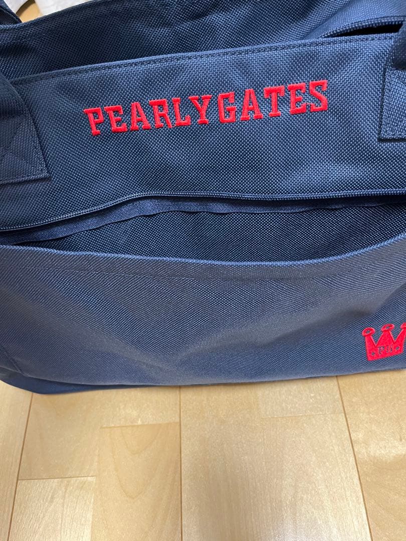 PEARLY GATES ネイビー ゴルフバッグ