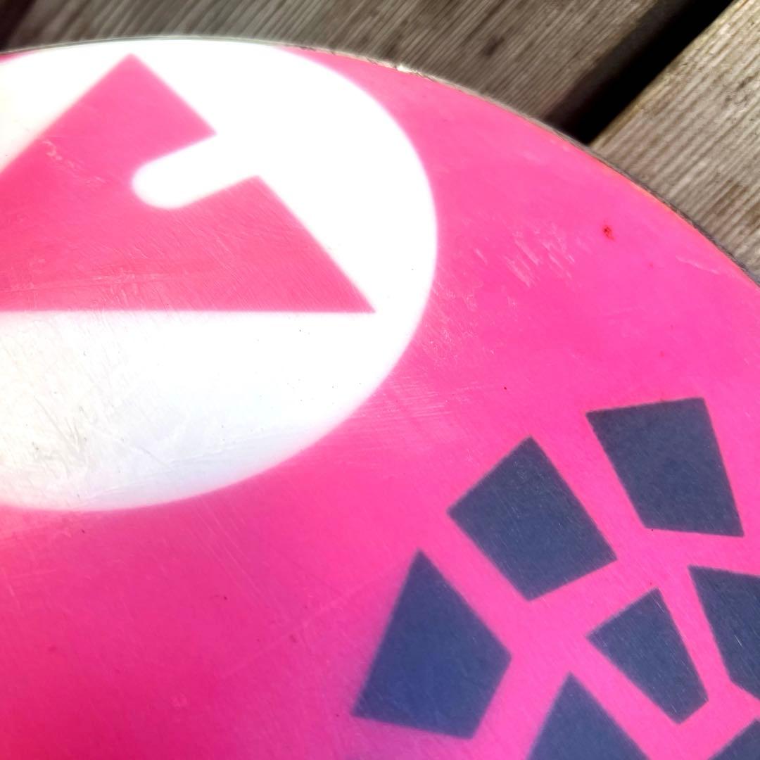 AIRWALK かわいいハート柄レディース スノーボード140㎝ビンディング付き