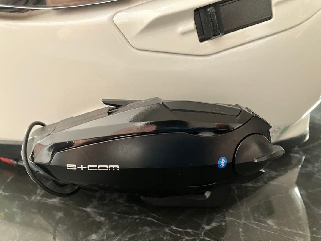 SHOEI GT-AIR II ホワイトヘルメット➕ B+COM SB6X➕箱