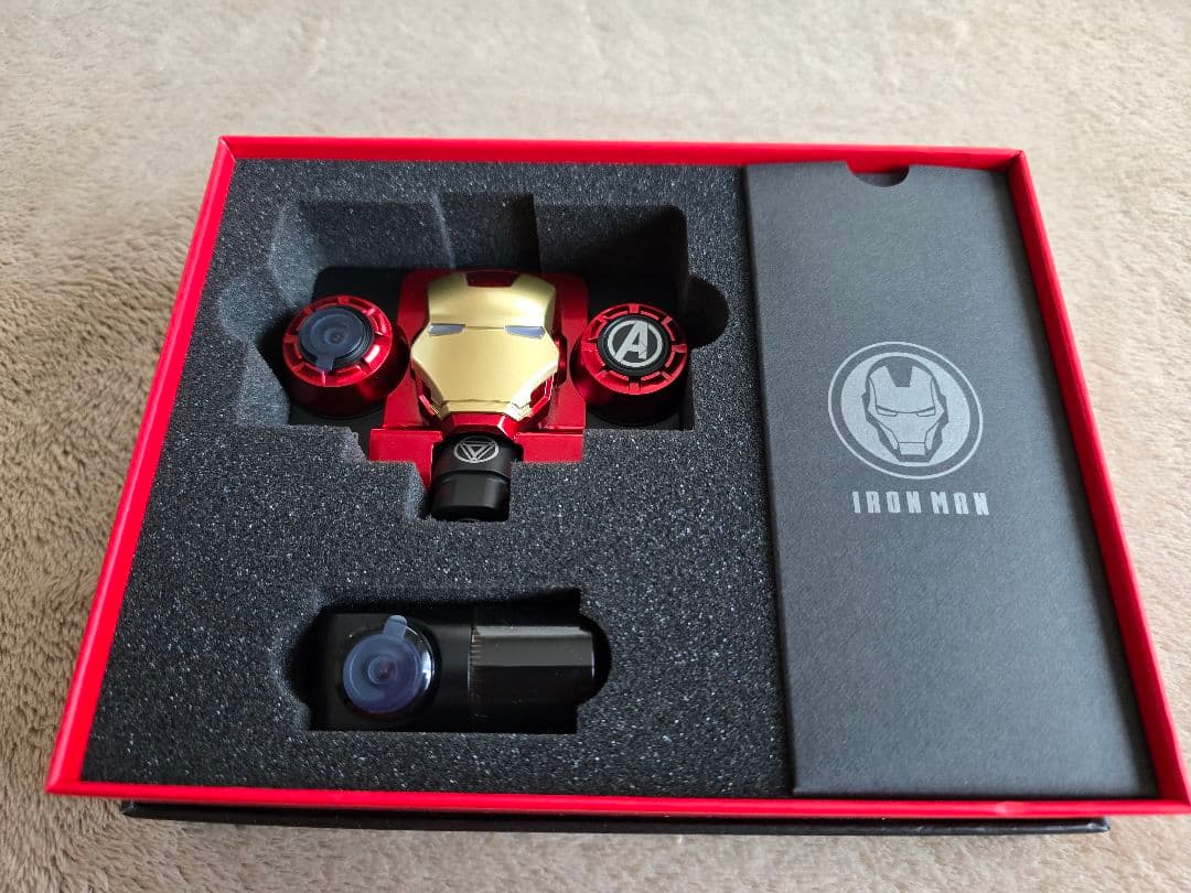 大幅値下げ！超希少！アイアンマン ドライブレコーダー　 未使用品