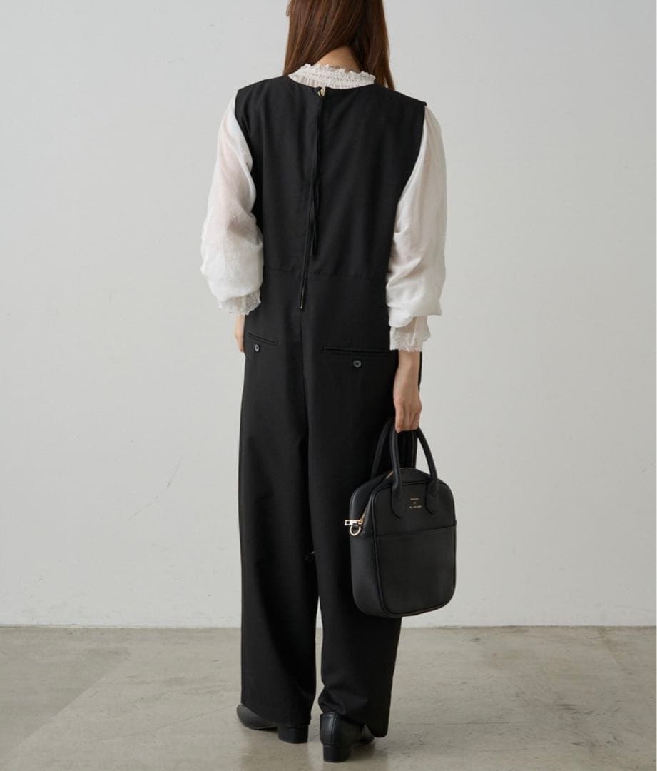 PUAL CE CIN【Du noir】オールインワンサロペット