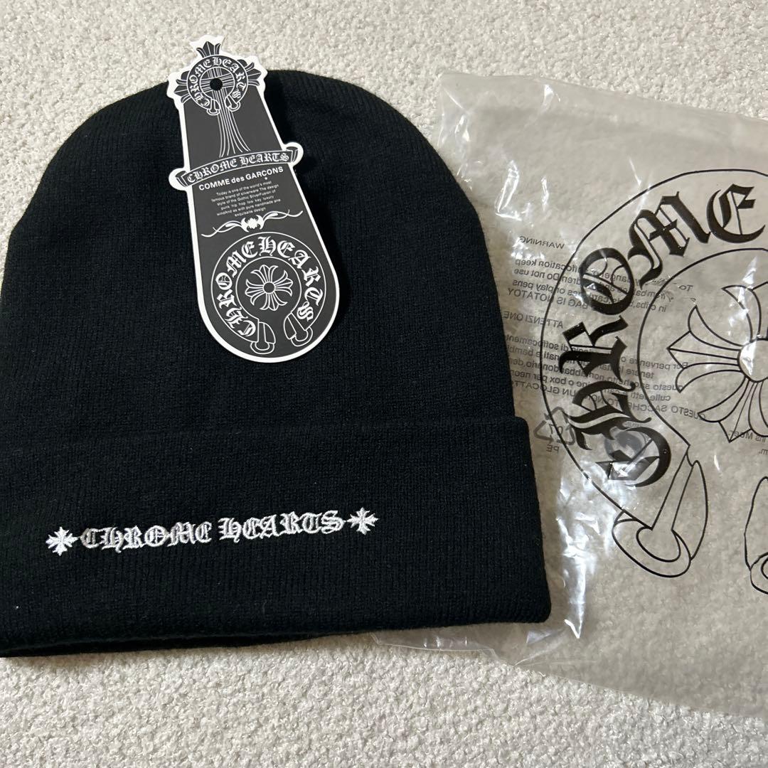 CHROME HEARTS ブラック ニット帽