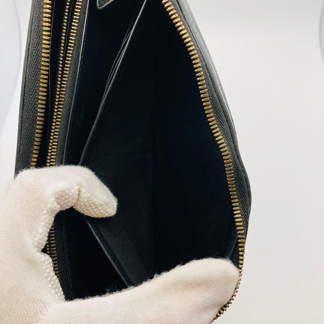 BALENCIAGA バレンシアガ ラウンドファスナー 長財布 A719