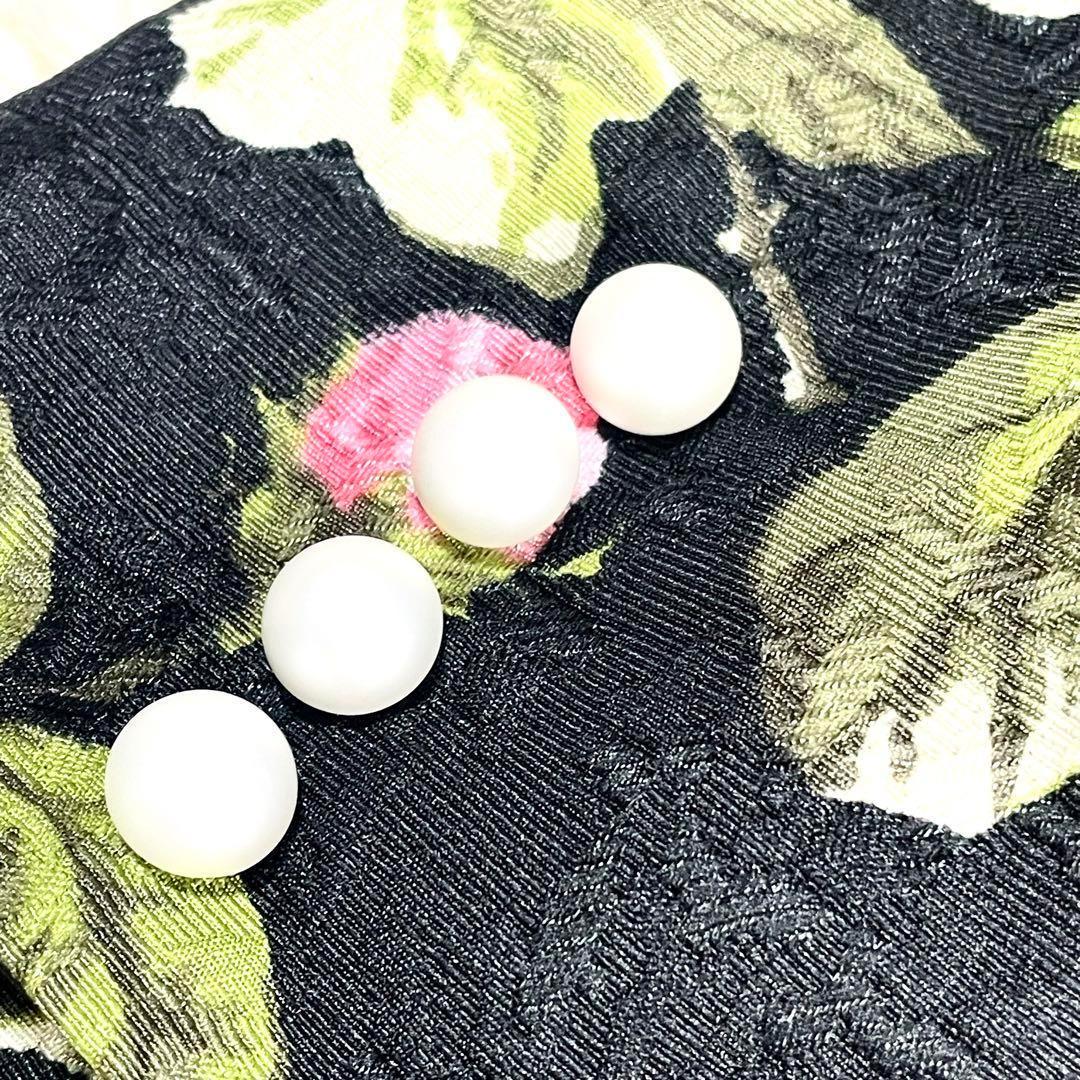 新品未使用　エムズグレイシー　ワンピース　半袖　花柄　レディース