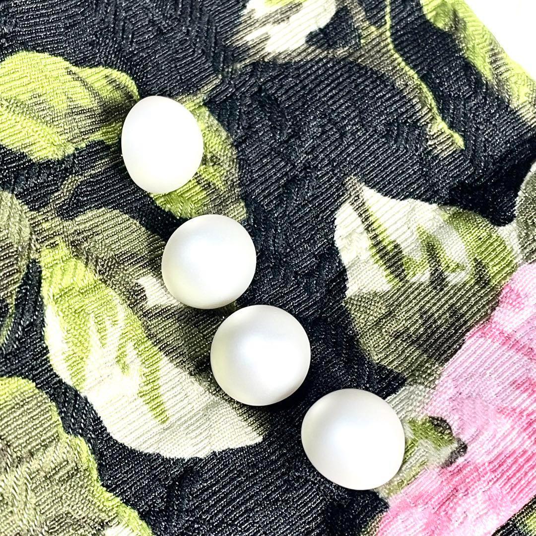 新品未使用　エムズグレイシー　ワンピース　半袖　花柄　レディース