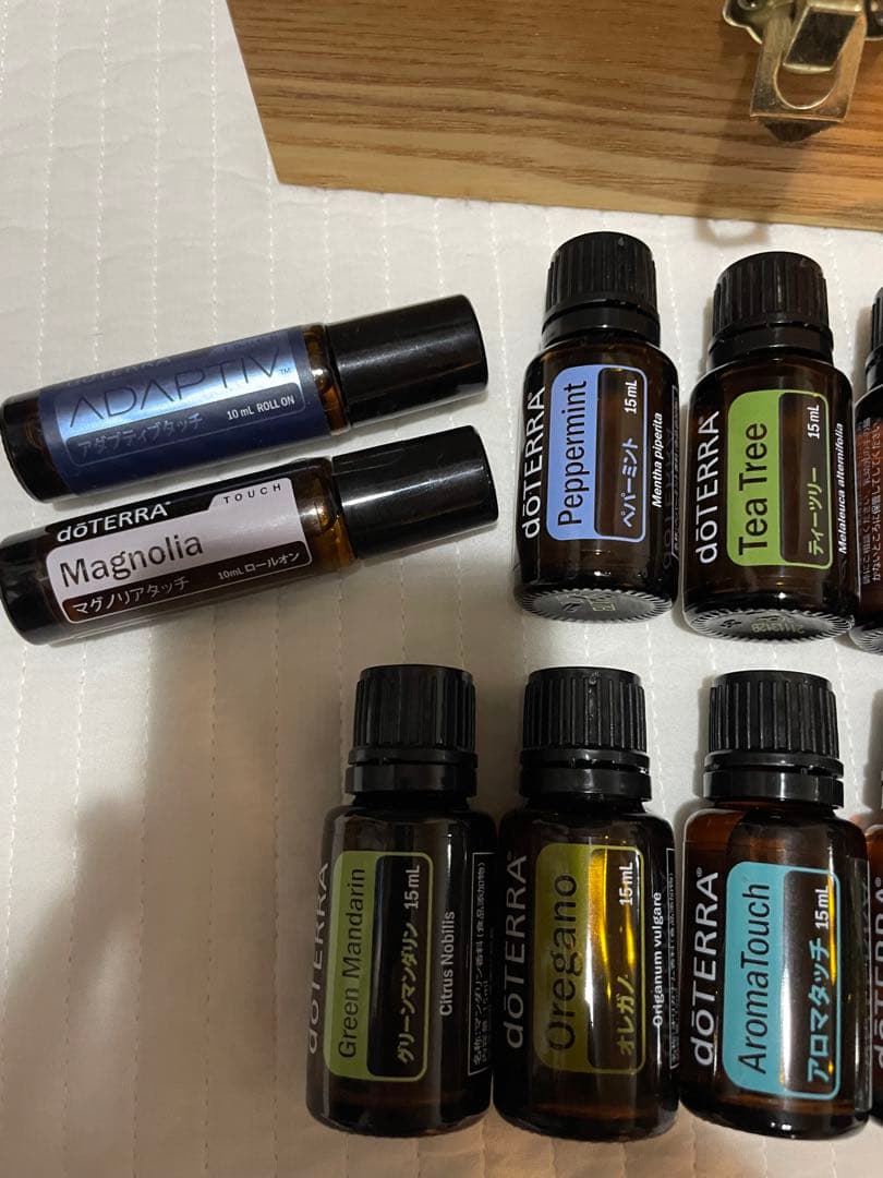 お値下げ中ドテラ アロマオイル 15本 ウッドボックスセット - メルカリ