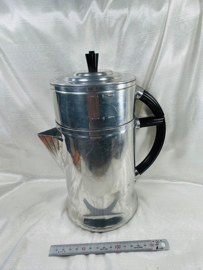 新品未使用 ビンテージ品 アメリカ製ウェアーエバー社のコーヒーポット