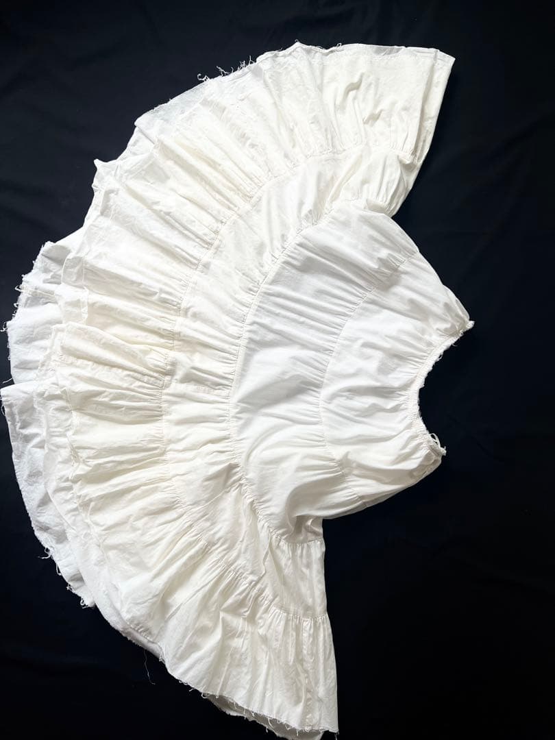 06SS COMME des GARCONS コムコム コットンギャザースカート