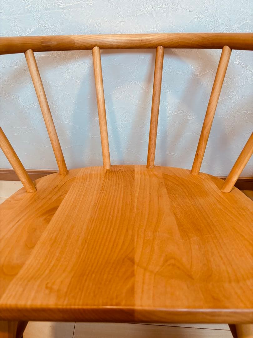 mukayukyo モモナチュラル　ダイニングチェア　オイル塗装　1脚　②