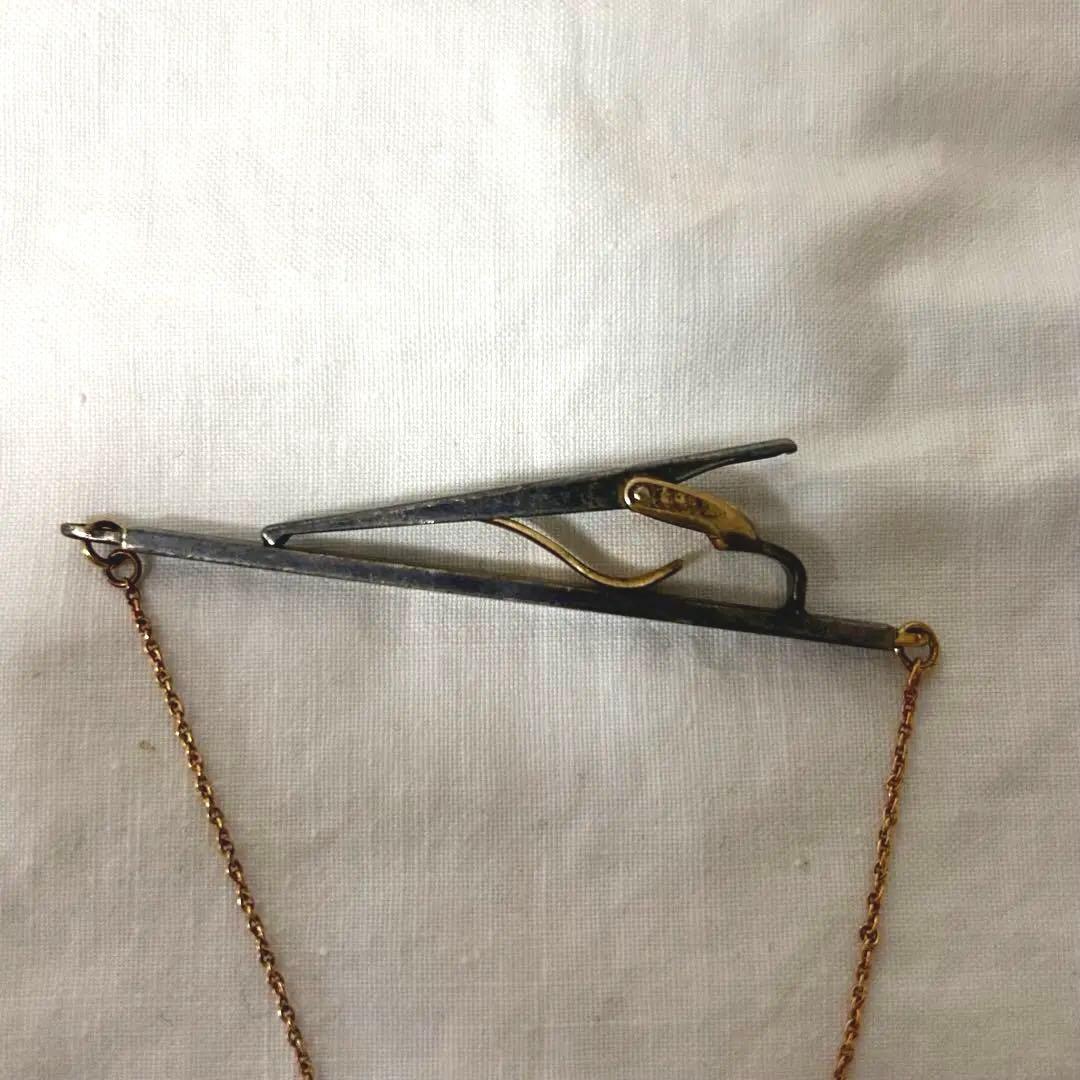 【k18】ネクタイピン vintage antique