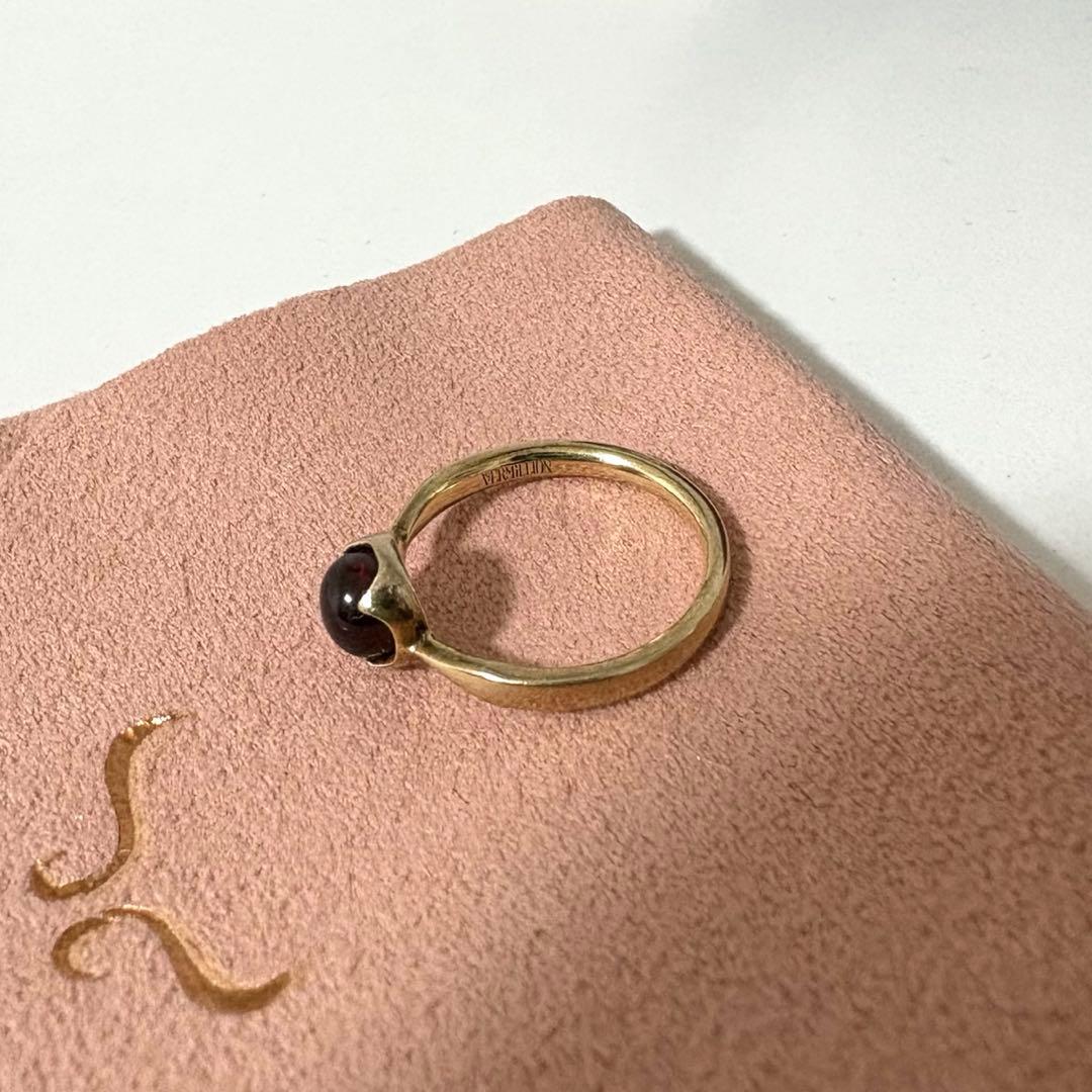 VERMILLION Orbeガーネットリング 11号