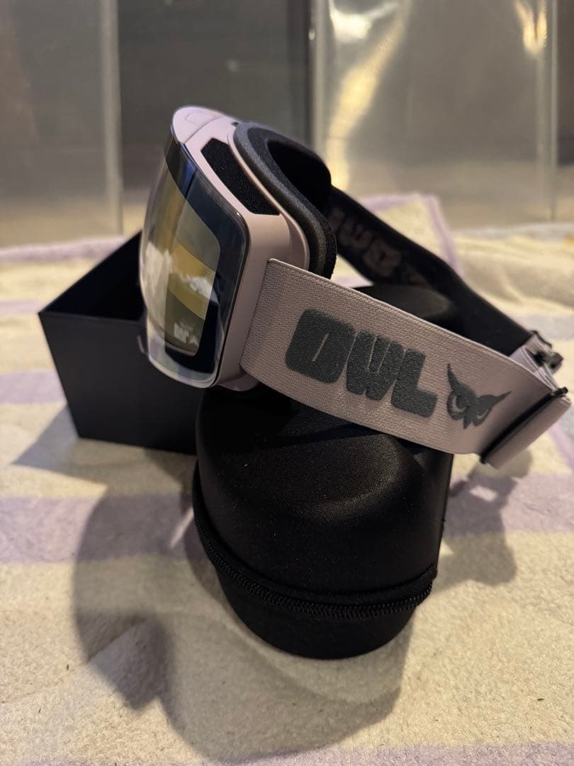Owl Optical VENT ゴーグル 紫色/光調整シルバー - メルカリ
