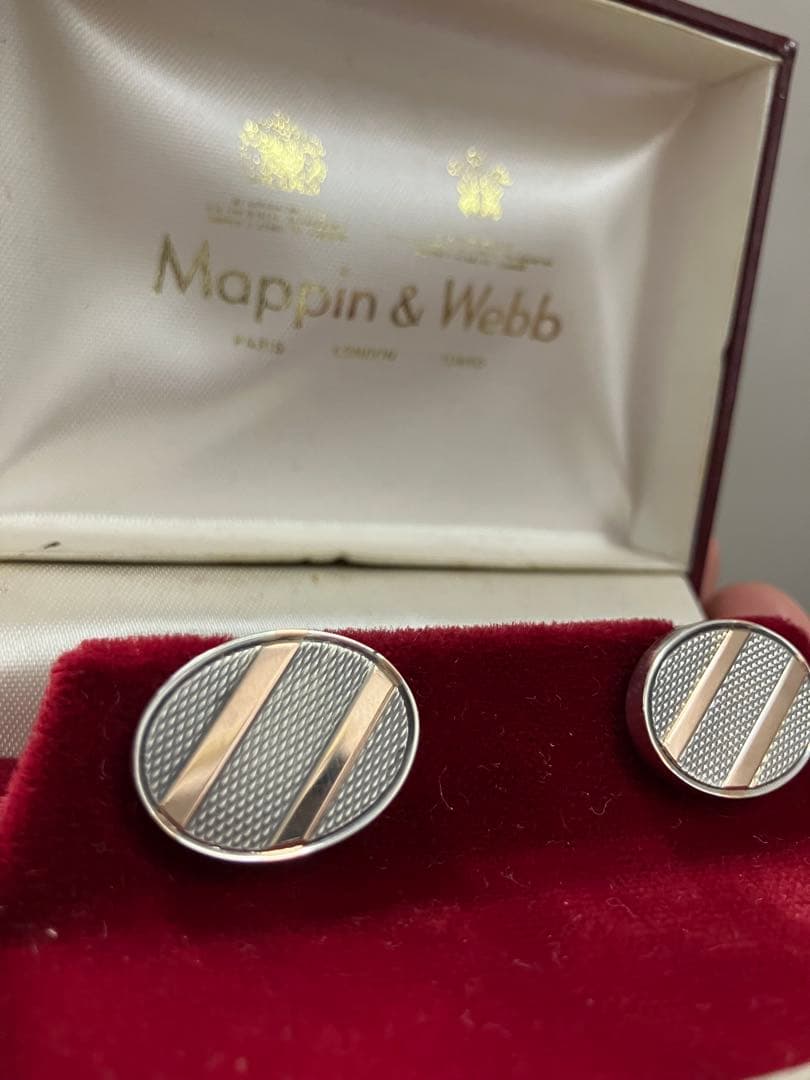 Mappin&Webb マッピン&ウェブ シルバー製カフリンクス