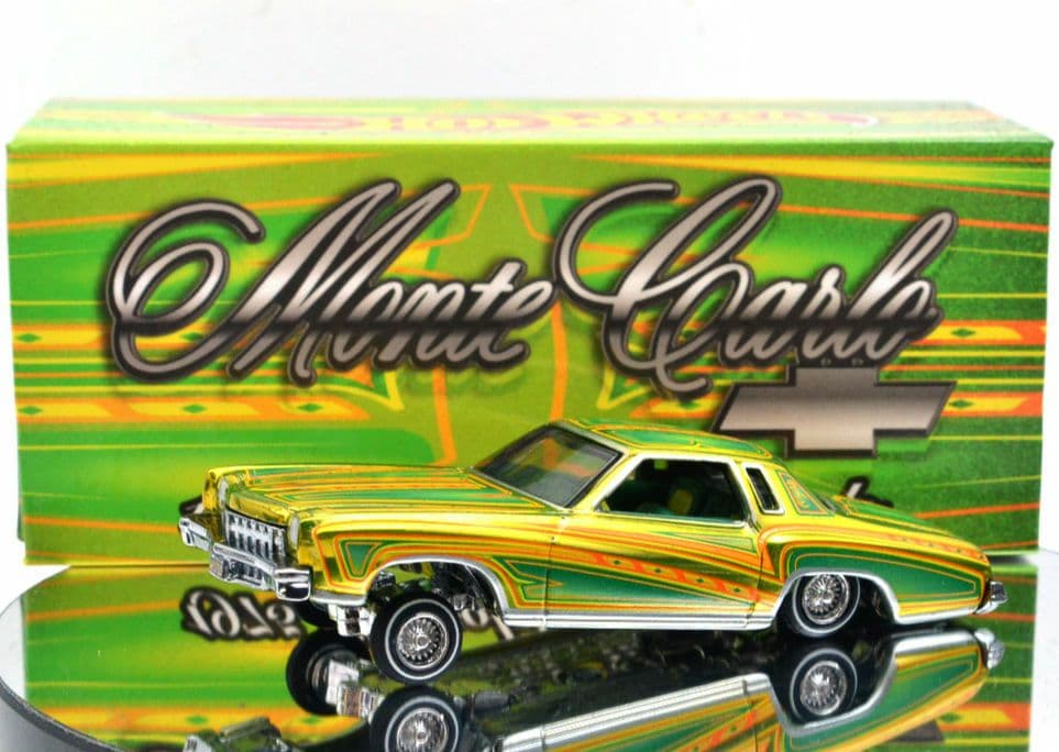 1/64 ホットウィールRLC1975 シボレーモンテカルロローライダー