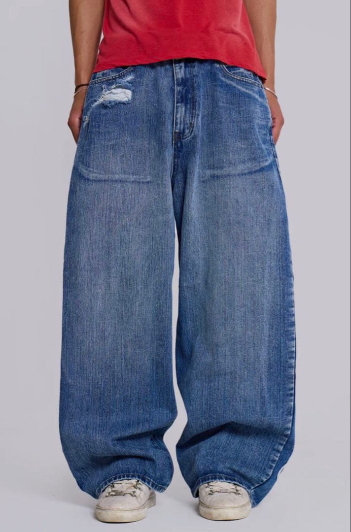 JadedLondon トライバルバギーデニム　w28