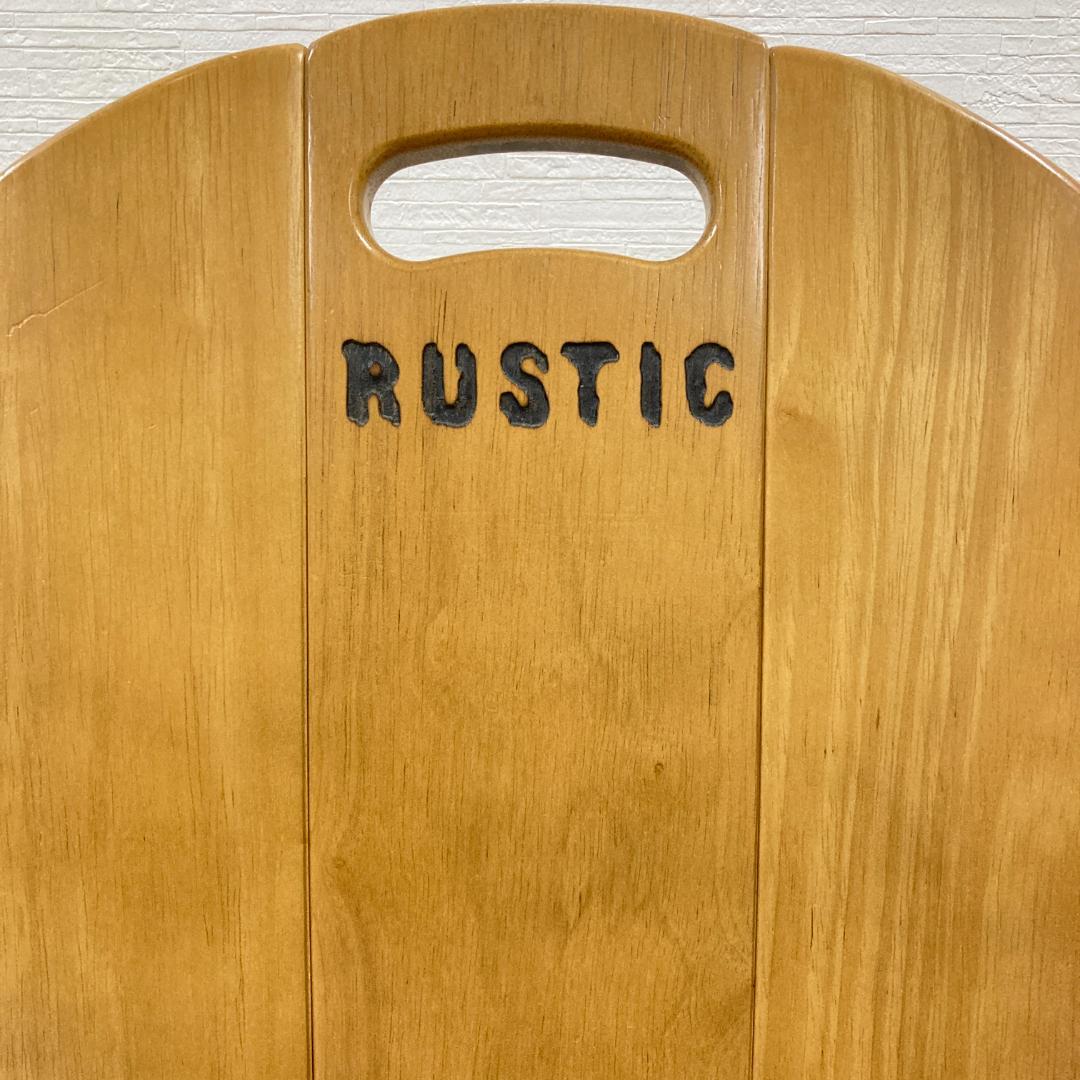 【カリモク】ルスティック　ダイニングチェア　２脚セット　椅子　カントリー A