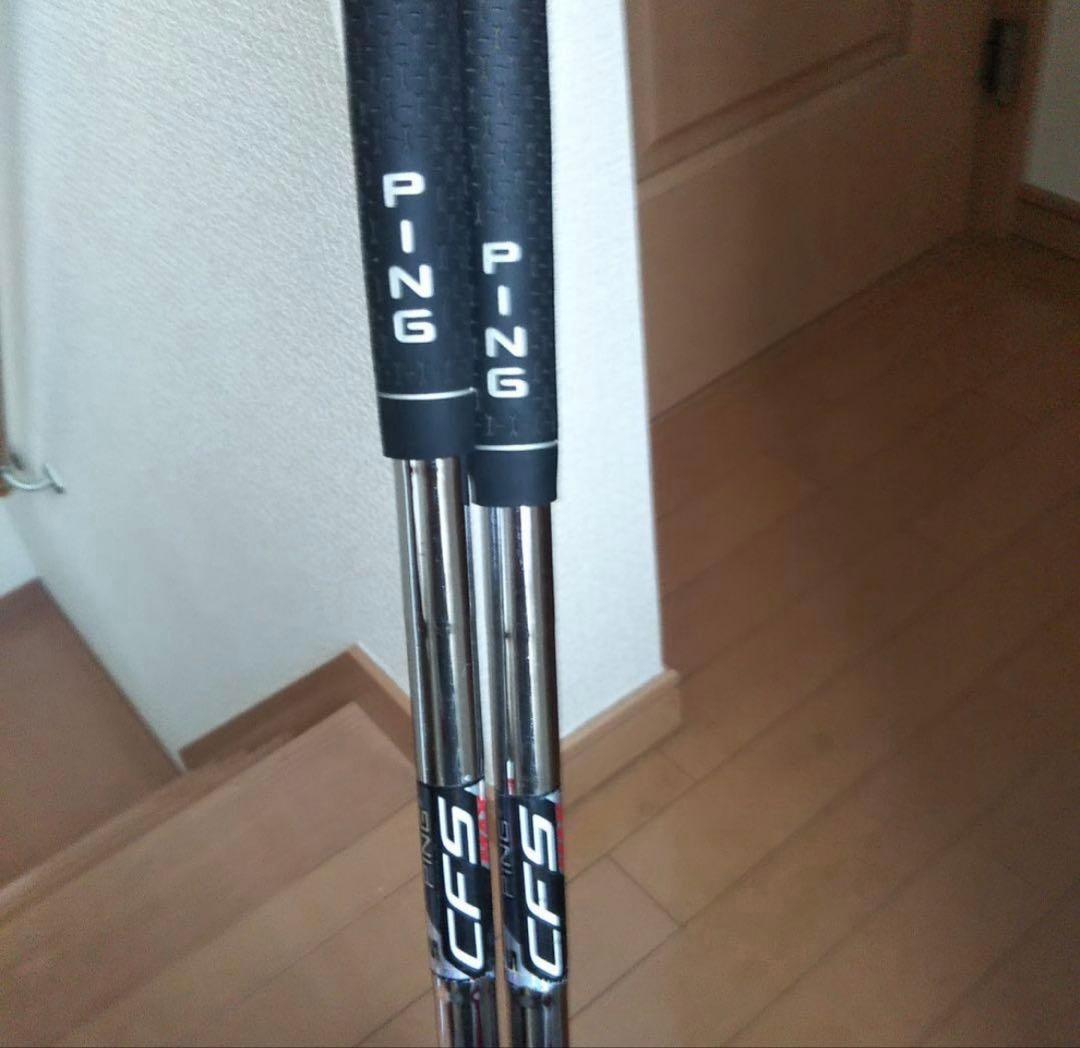 ホンマTW737vs #5-10 モーダス105S＋pingウェッジ2本