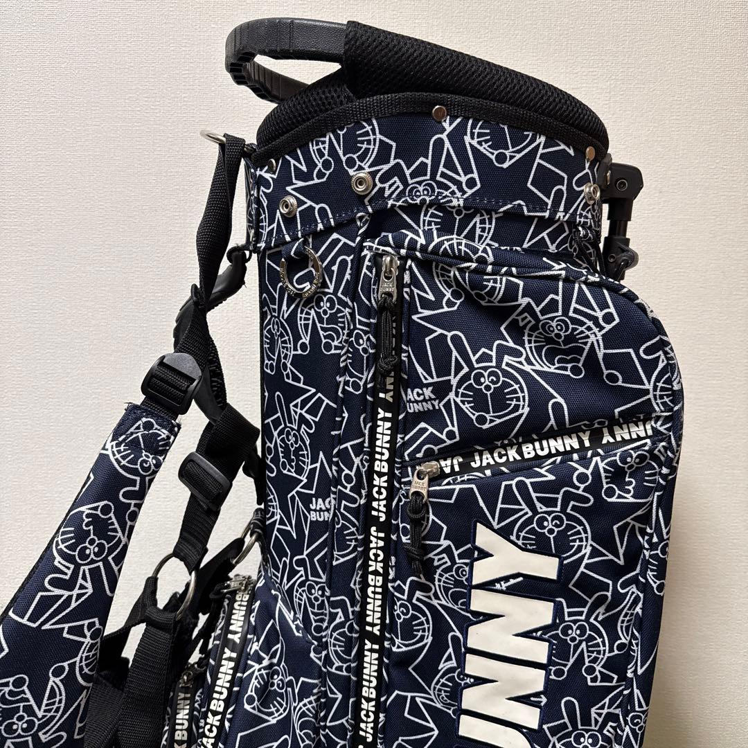 JACK BUNNY ドラえもんコラボ キャディバッグ スタンド式