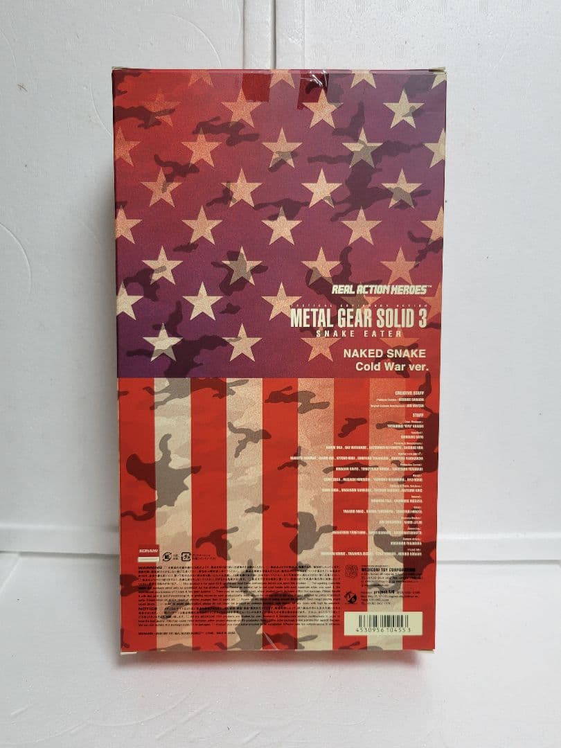 ゲームキャラクター RAH MGS 3 NAKED SNAKE Cold War ver.