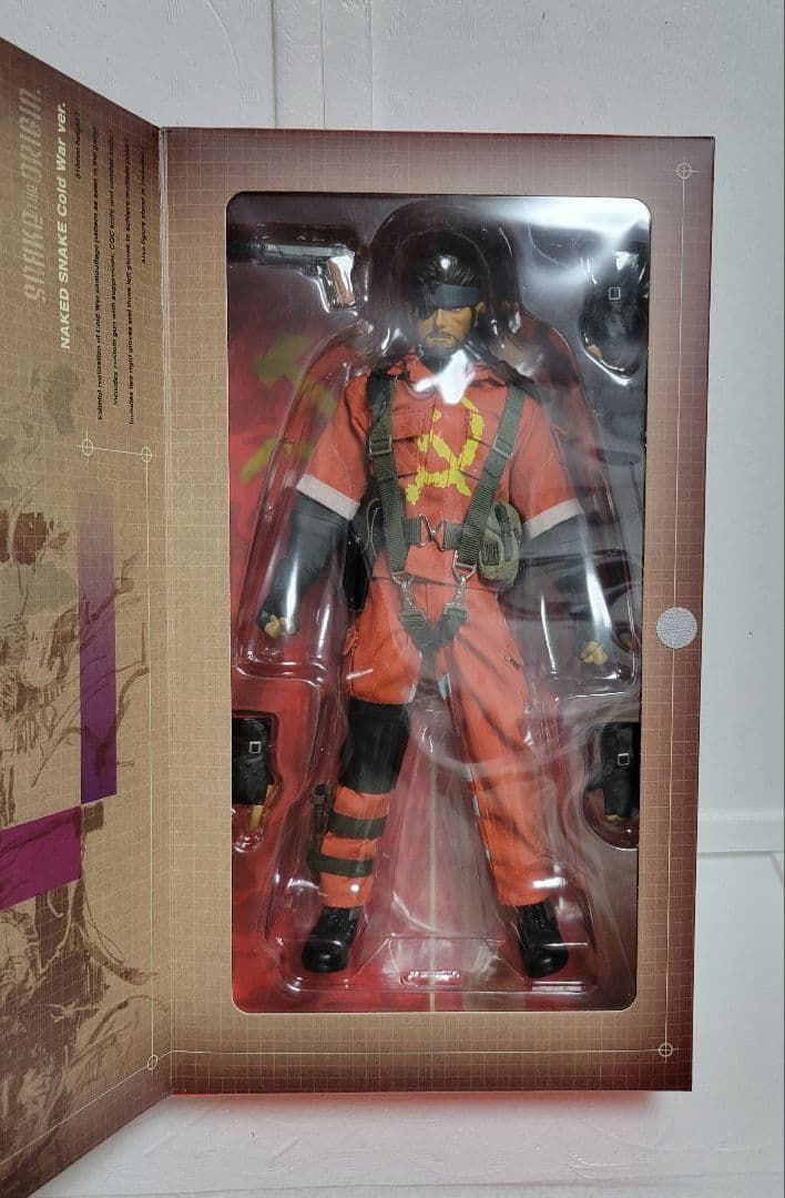 ゲームキャラクター RAH MGS 3 NAKED SNAKE Cold War ver.