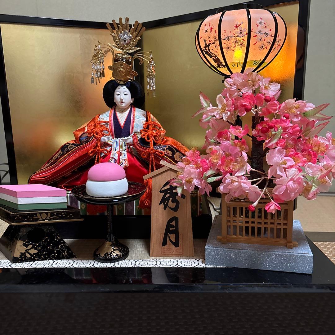 秀月　雛人形セット ひな祭り用