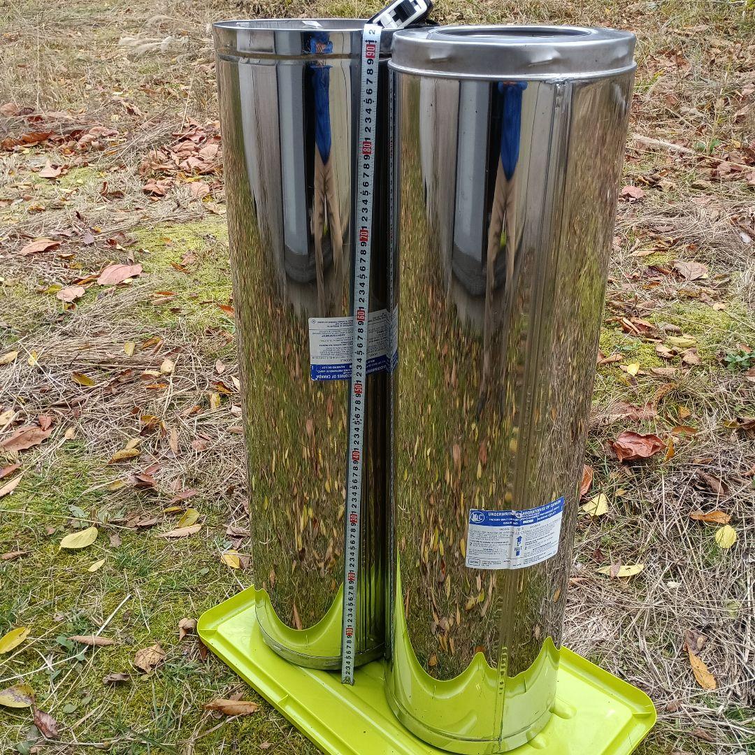 ステンレス二重煙突、カナダ製