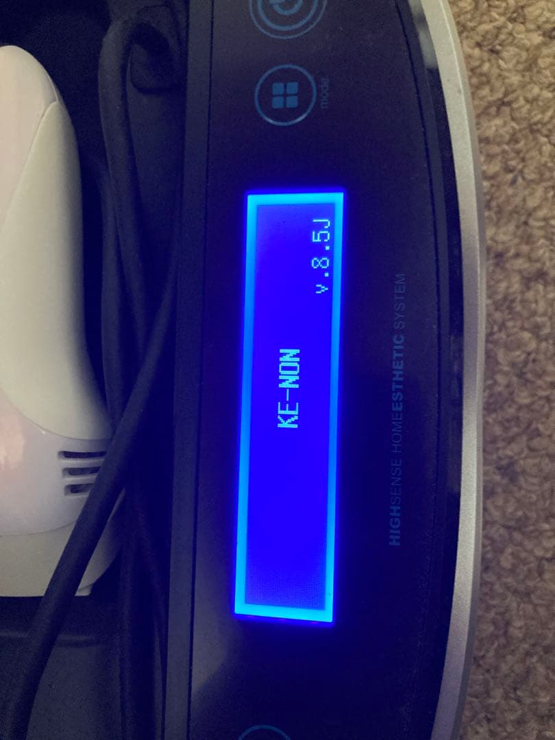 【ジャンク】 ケノン脱毛器 Ver.8.5J