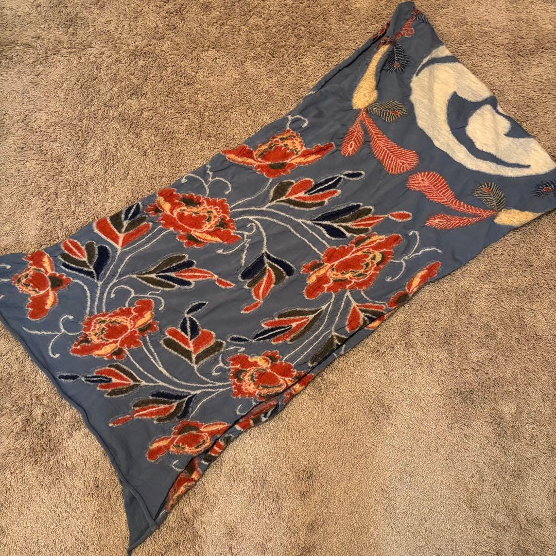 希少 KAPITAL キャピタル 縮絨ウール マフラー