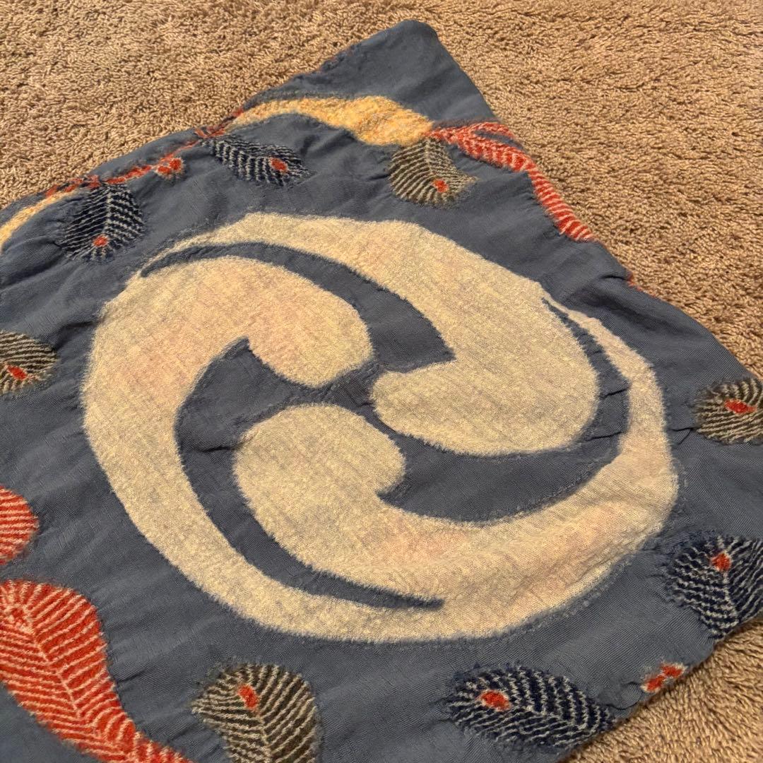 希少 KAPITAL キャピタル 縮絨ウール マフラー