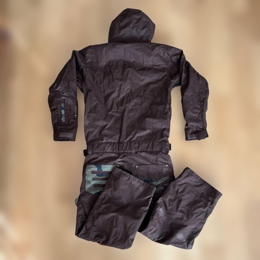 スノーボードウェア Mサイズ ダークブラウン