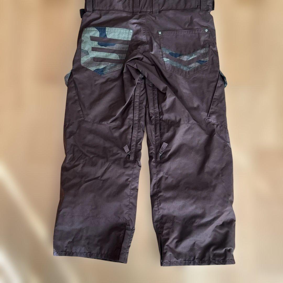 スノーボードウェア Mサイズ ダークブラウン