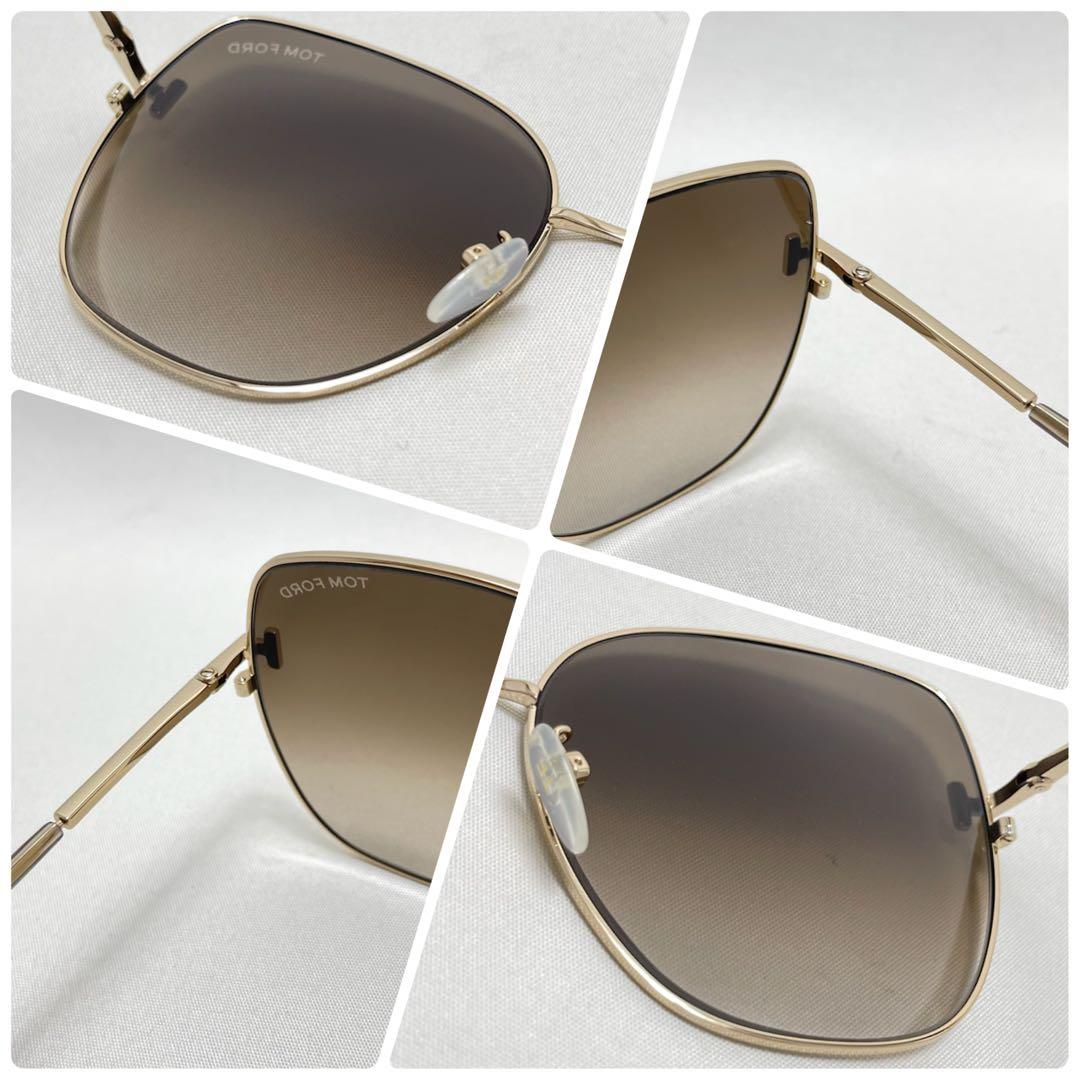 極美品✨TOM FORD トムフォード サングラス FT0895 ティアドロップ