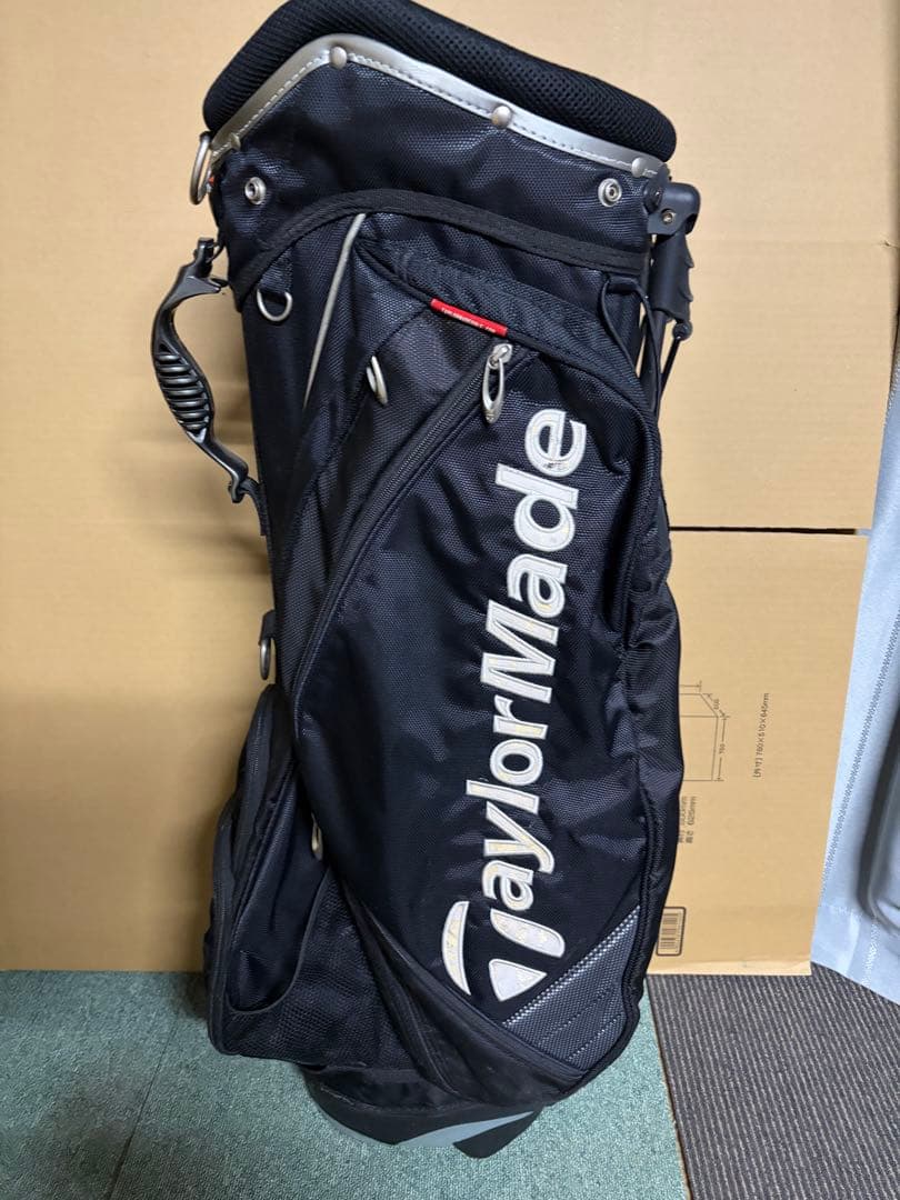 テイラーメイド ゴルフ キャディバッグ スタンド ブラック