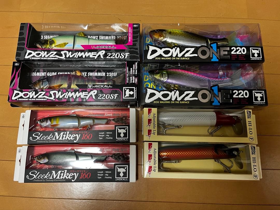 【新品未使用】ビッグベイトまとめ売り　8点セット