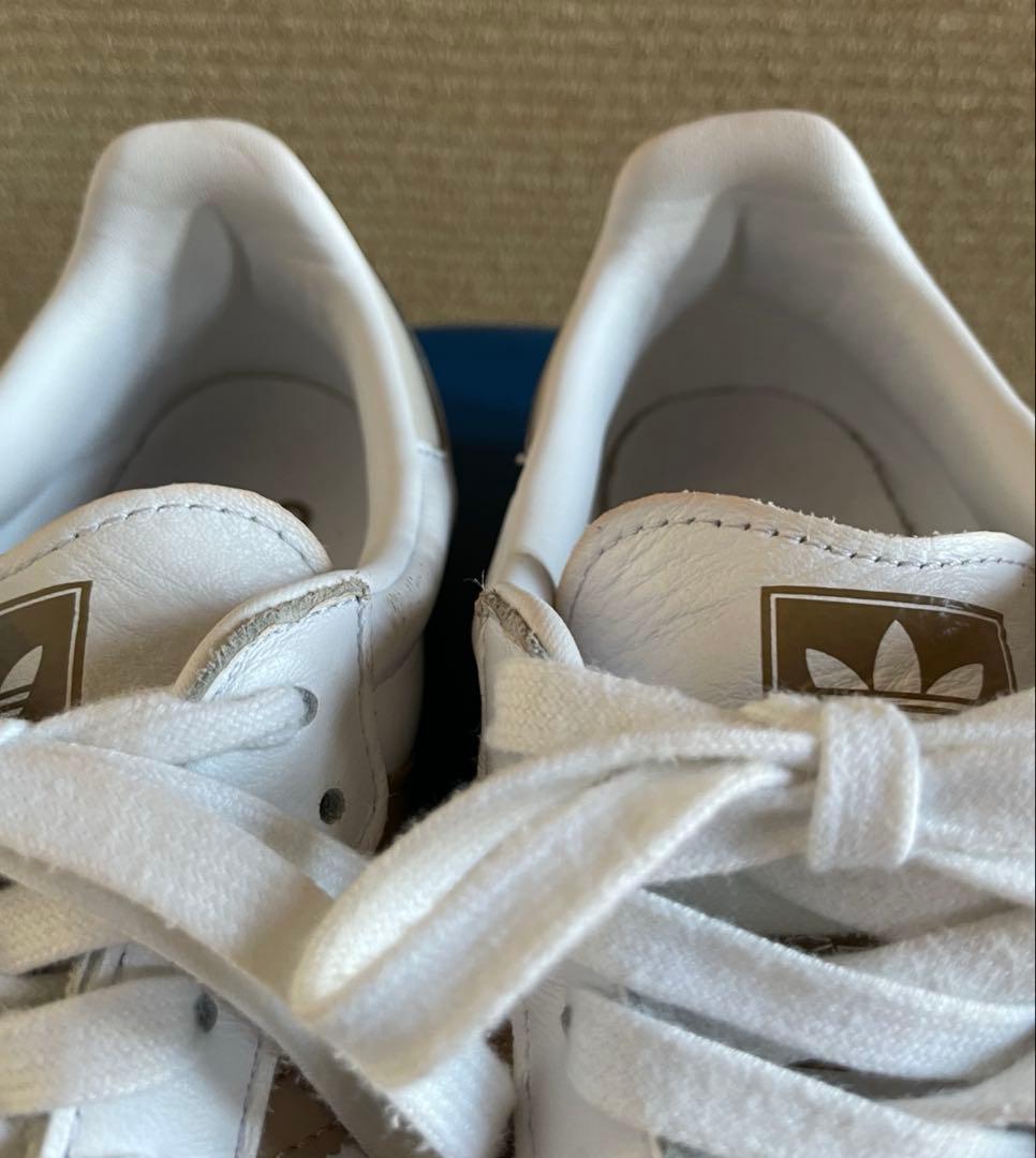 adidas サンバSAMBA OG B75806 ベージュ24.5㎝
