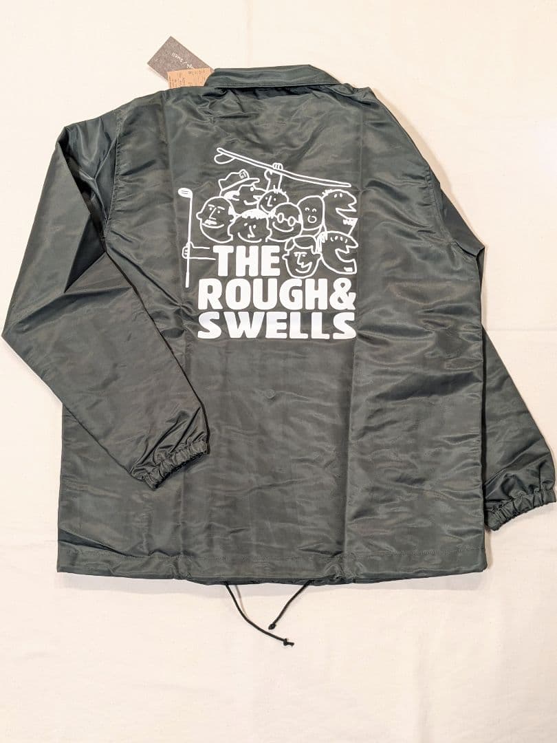 rough&swell ラフアンドスウェル コーチジャケット Mサイズ オリーブ