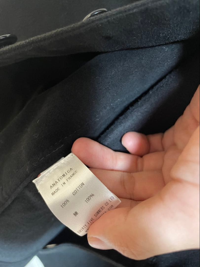 アナトミカ　ドルマンジャケット モールスキン