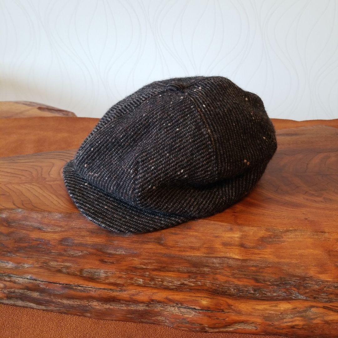 メンズキャスケット　ツイード《ブートレガーズ》