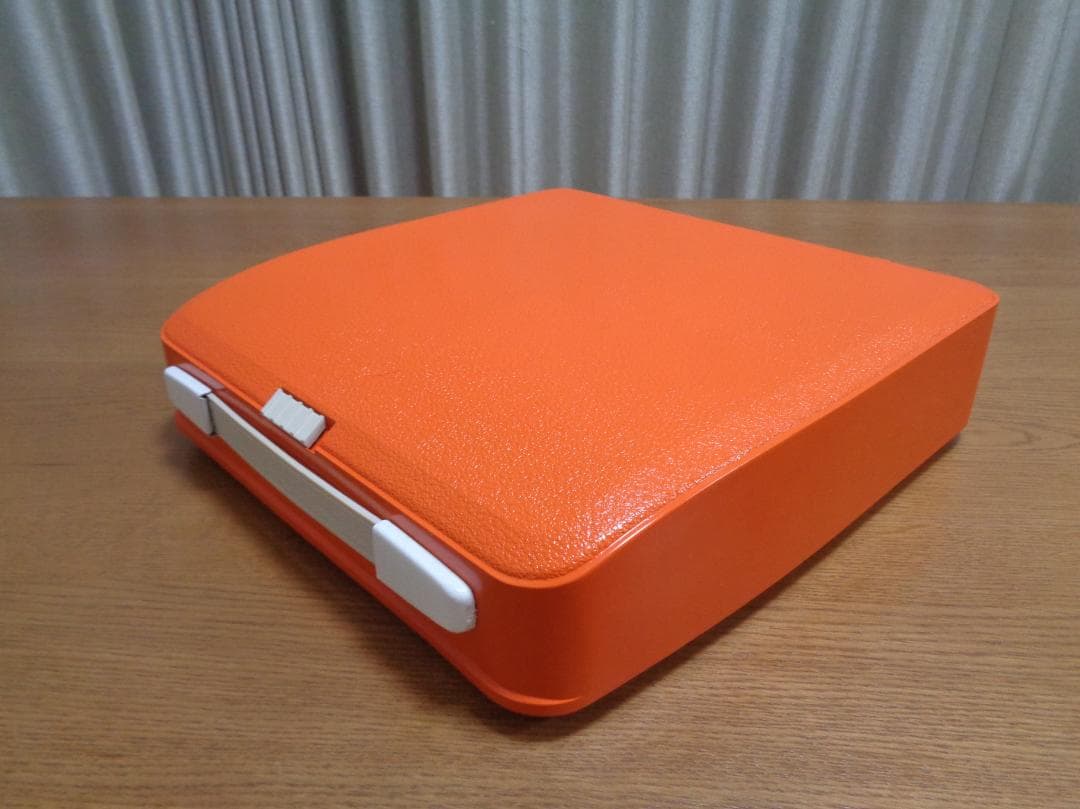 完動品　HERMES baby エルメスベイビータイプライター　オレンジカラ―