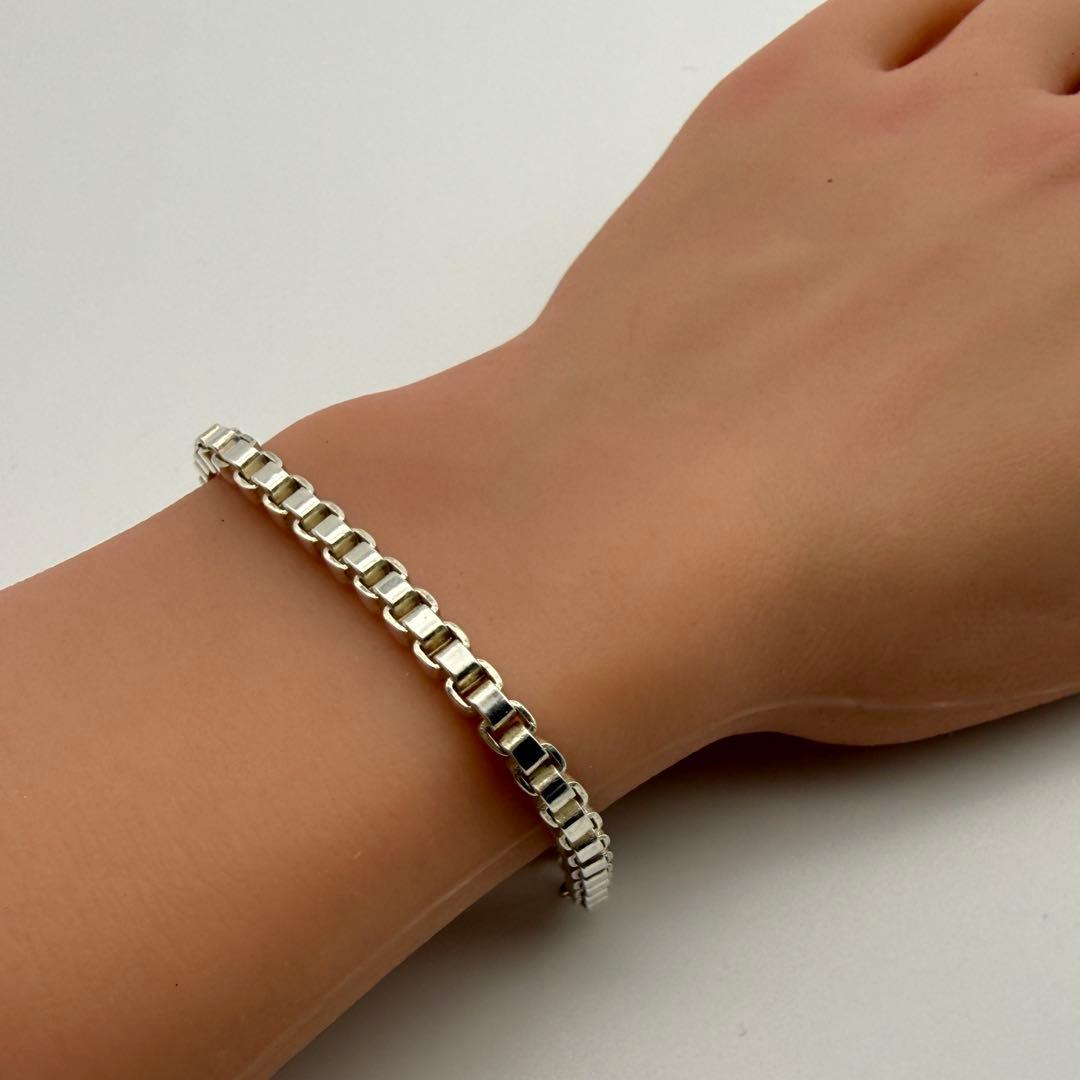 ティファニー ベネチアン チェーン ブレスレット TIFFANY SV925