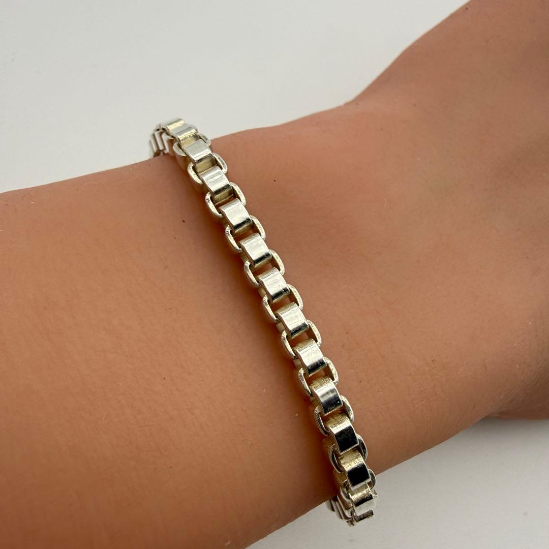 ティファニー ベネチアン チェーン ブレスレット TIFFANY SV925