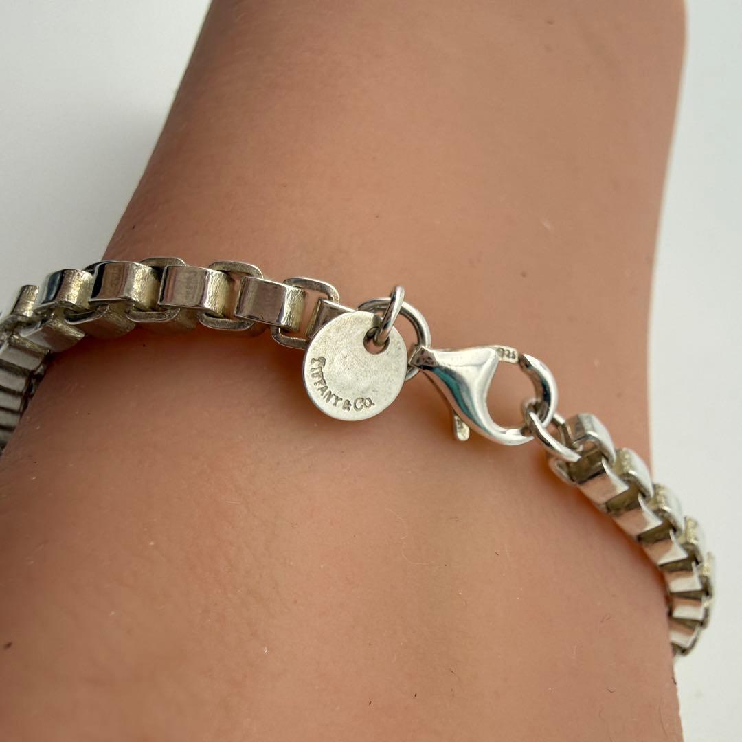 ティファニー ベネチアン チェーン ブレスレット TIFFANY SV925