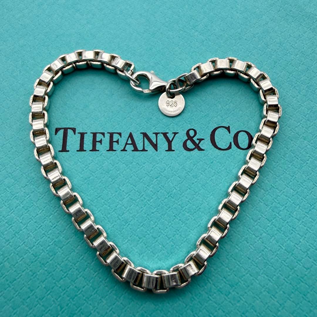 ティファニー ベネチアン チェーン ブレスレット TIFFANY SV925